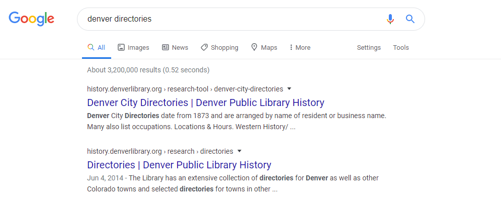 Denver Backlinks