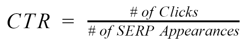 Calculate Click-Through-Rate SEO