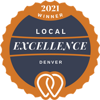 UpCity 2021 Top SEO Company in Denver award badge