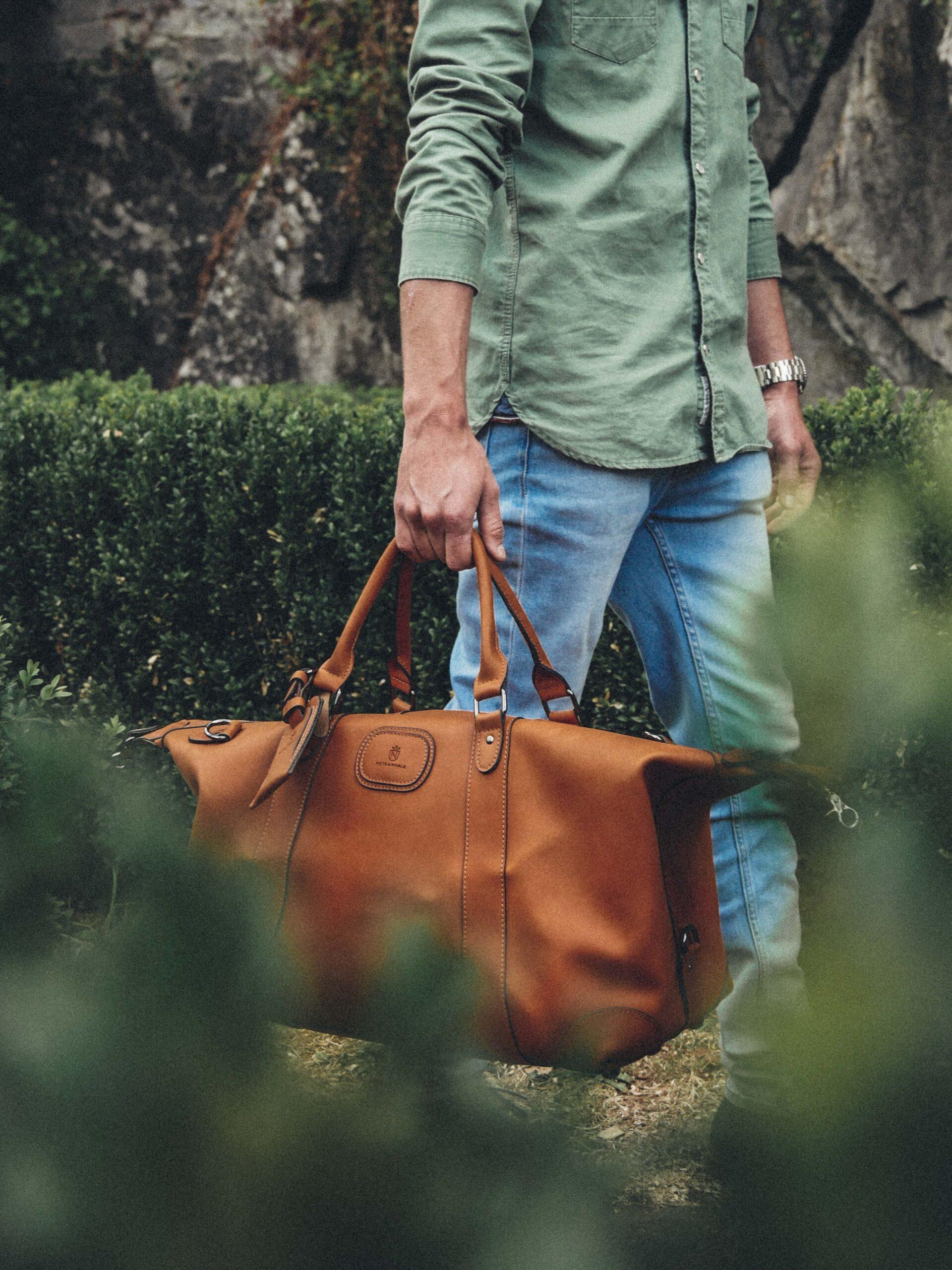 Leather Duffel Bag