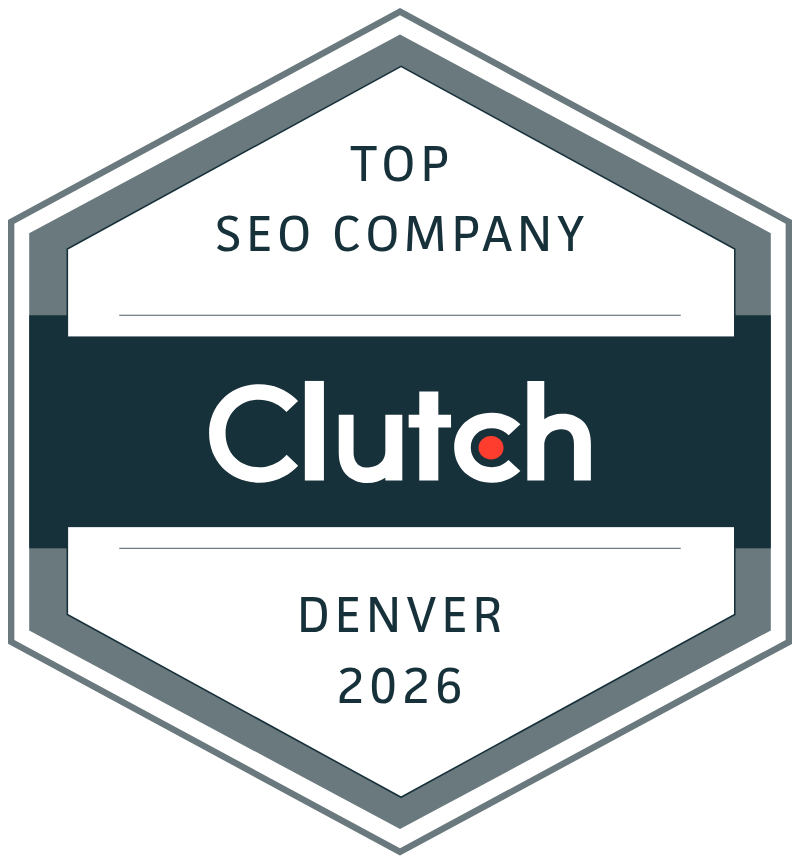 Clutch 2026 Award for Top Denver SEO Company