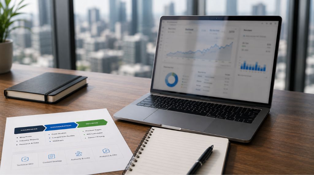 How to Build a Winning B2B SEO Strategy That Converts Longer Sales Cycles Into Enterprise Leads